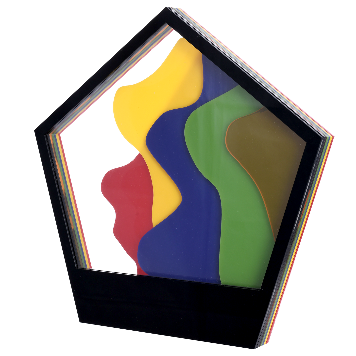 Colorful Kaleidoscope: The Vibrant Multicolor Trophy for Diverse Achievements