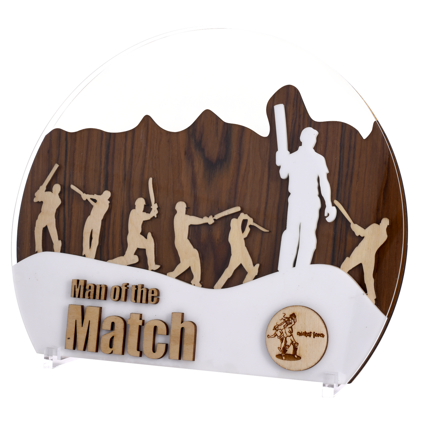 Boundary Breaker: The Ultimate Cricket Man of the Match Trophy