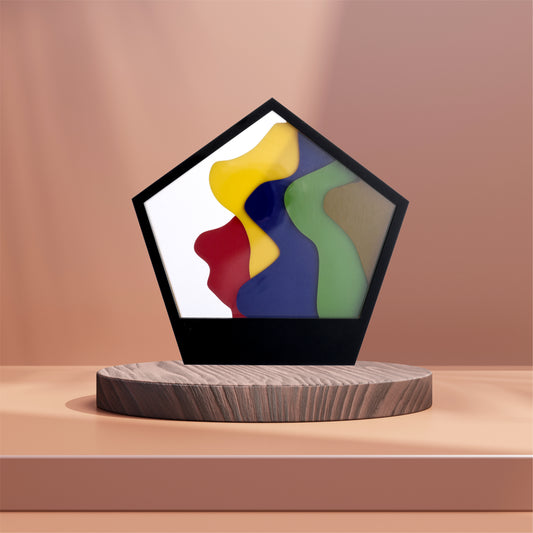 Colorful Kaleidoscope: The Vibrant Multicolor Trophy for Diverse Achievements